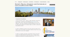 Desktop Screenshot of davidpilatolaw.com